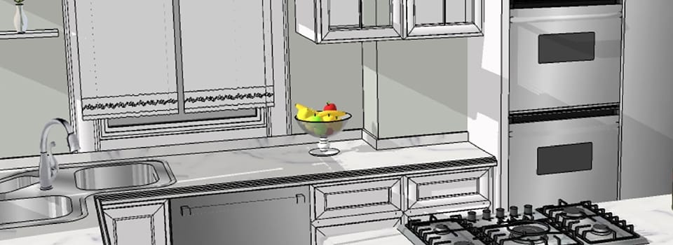 3D keuken ontwerpen | Eigenhuis Keukens