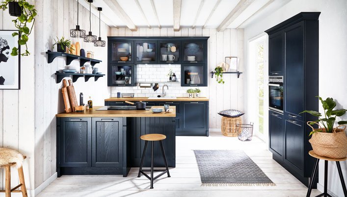 Keuken in koude kleurtinten | Eigenhuis Keukens